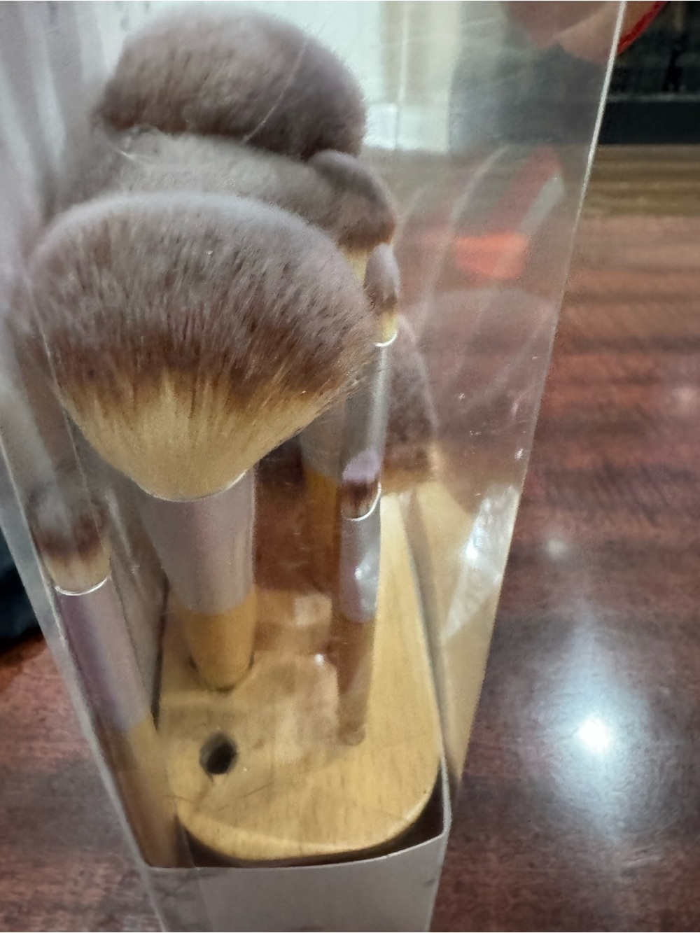 Essentials Makeup Brush Set in Brown and Silver (b1) - Picture 7 of 10